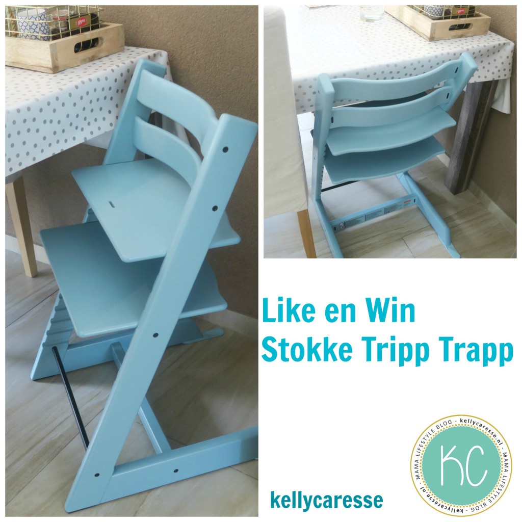 WIN een STOKKE Tripp Trapp kinderstoel t.w.v. €189,00 Kelly Caresse